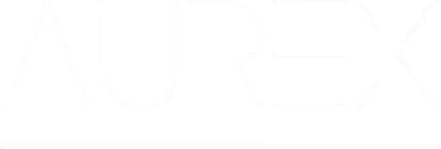 Aurex Logo White